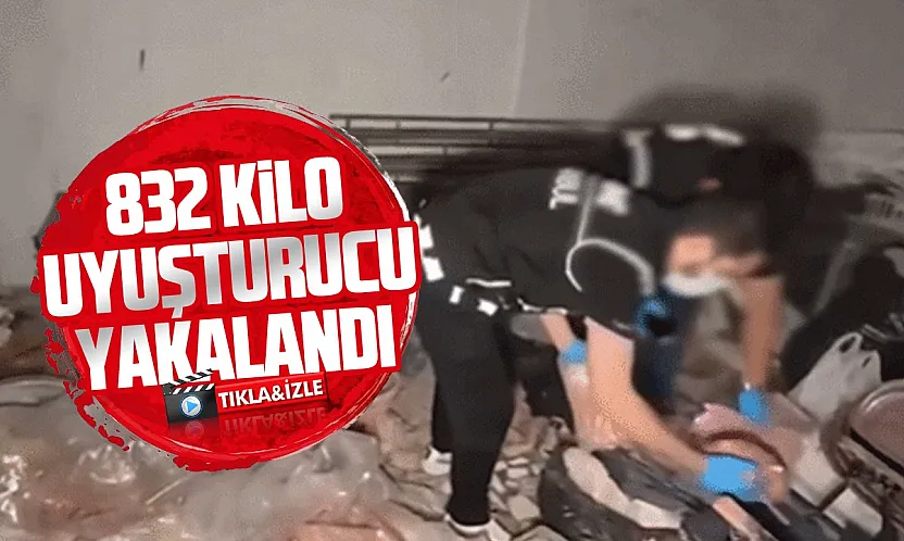 71 İlde nefes kesen operasyon: 832 kilo uyuşturucu ele geçirildi