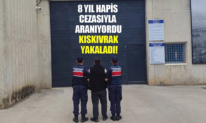 Bafra'da 8 yıl kesinleşmiş hapis cezası bulunan firari yakalandı