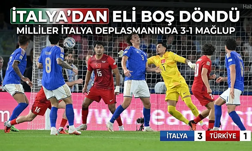 A Milli Takım İtalya Deplasmanından Eli Boş Döndü