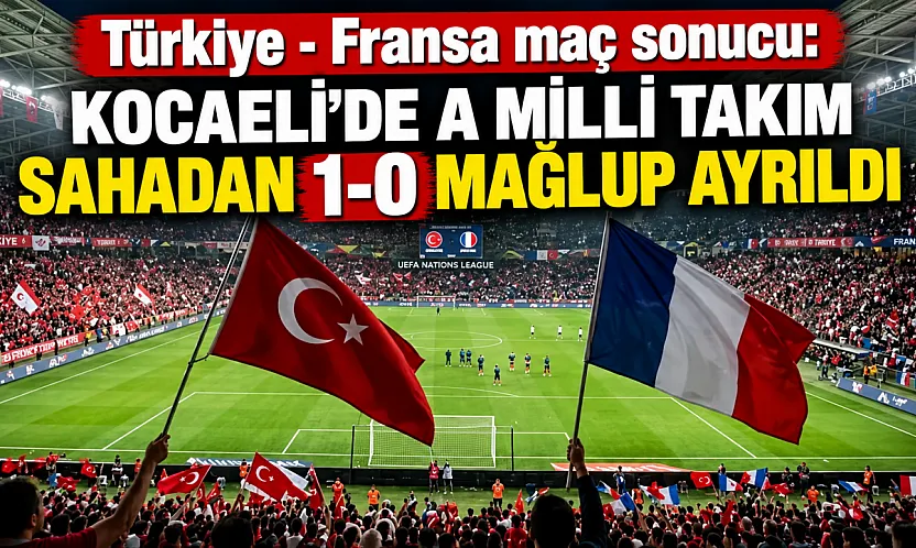 A Milliler sahadan 1-0 mağlup ayrıldı