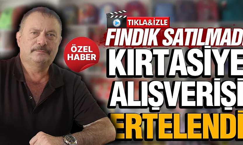Adem Ünyeli, 'Büyük marketler kırtasiyeciyi zorluyor'