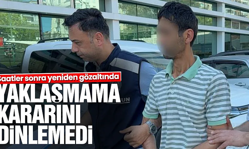 Adliyeden çıktı, eşinin evine gidince tutuklandı