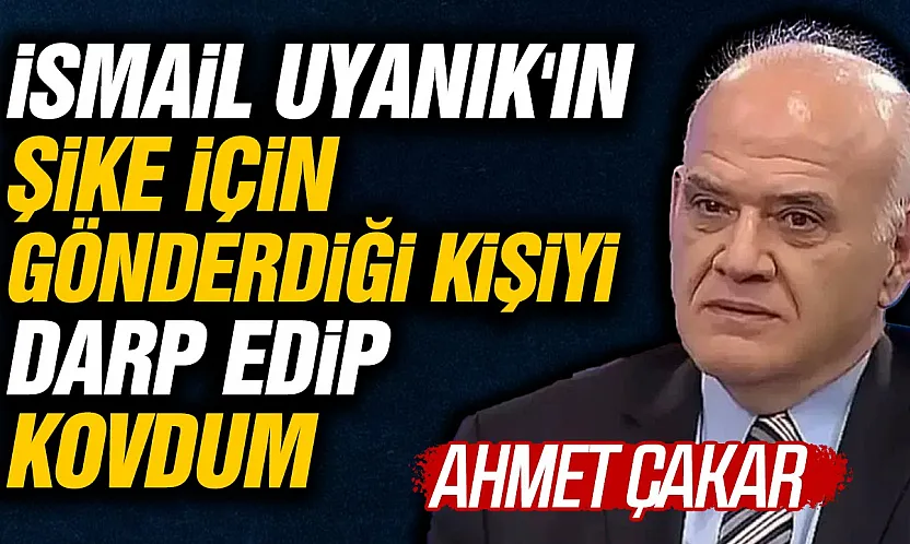 Ahmet Çakar'dan olay yaratan şike iddiası