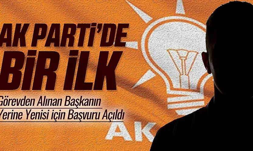 AK Parti Terme, ilçe başkanını arıyor