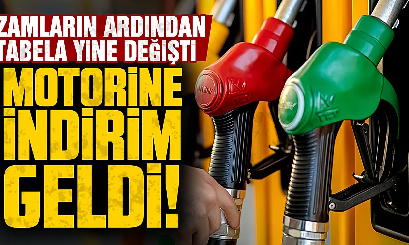 Akaryakıtta zam yağmuruna indirim molası: Motorinin litre fiyatı düştü
