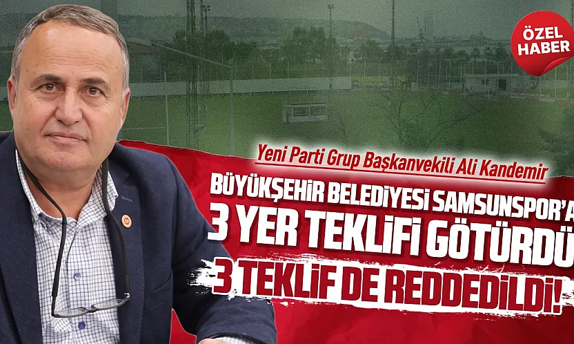 Ali Kandemir 'Samsunpor şehirden uzaklaşmak istemiyor'