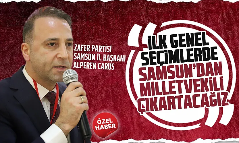 Alperen Carus, 'Zafer Partisi anketlerde yüzde 20 oy gözüküyor'