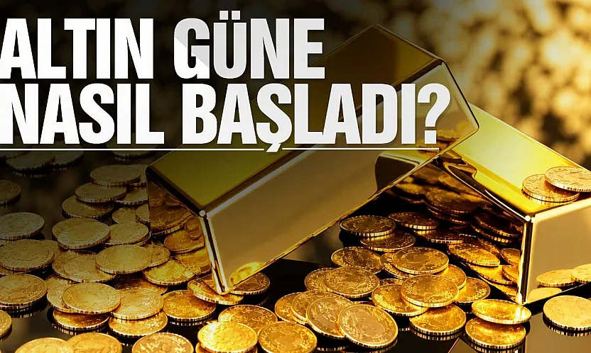 Altın piyasalarında haftaya düşüşle başlangıç