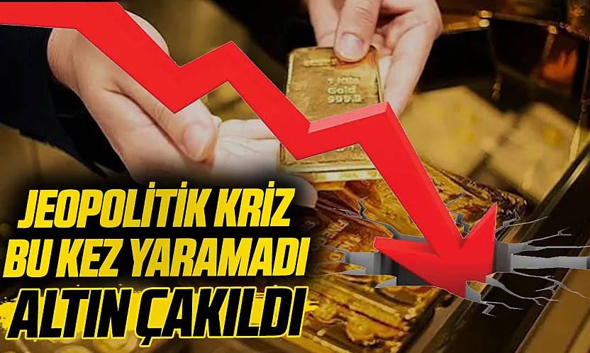 Altın piyasasında dengeler altüst oldu Ons altın 4.304 dolara geriledi