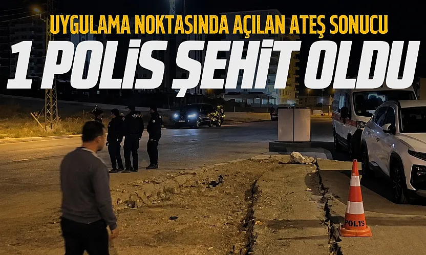 Ankara'da acı haber: Uygulama noktasında 1 polis şehit oldu