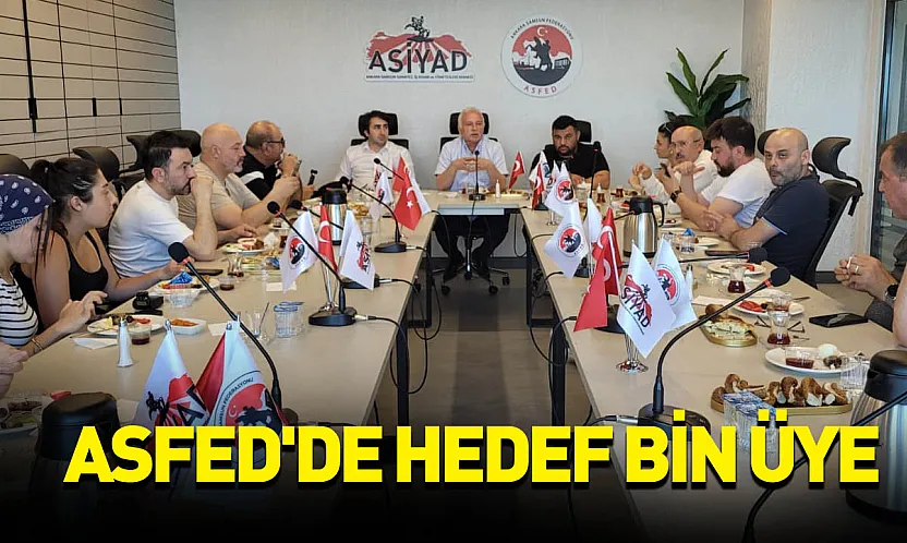 ASFED Samsun İl Temsilcisi Aydın Kaya: 'Hedefimiz bir yıl içinde 1000 üyeye ulaşmak'