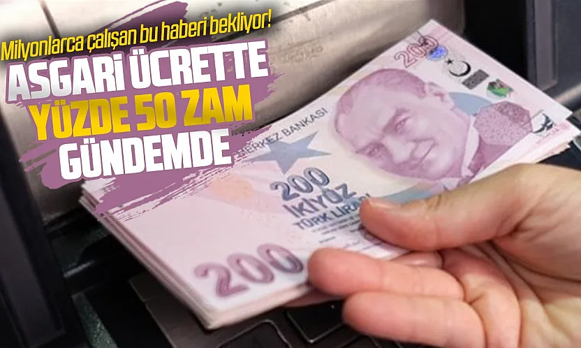 Asgari ücret için iki farklı zam formülü gündemde
