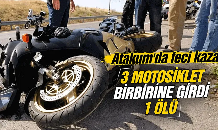 Atakum'da 3 aracın karıştığı zincirleme kazada 1 ölü, 1 yaralı