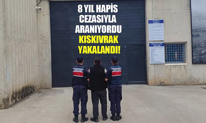 Bafra'da 8 yıl kesinleşmiş hapis cezası bulunan firari yakalandı