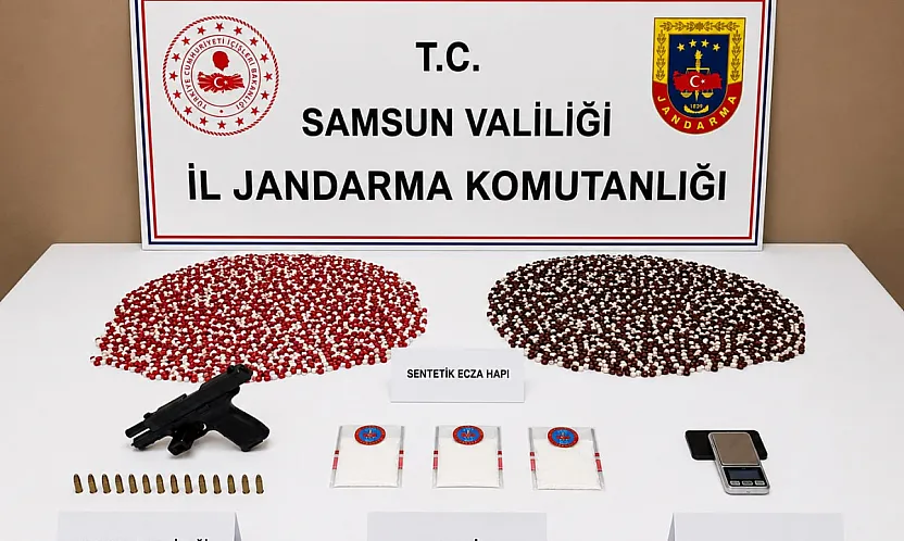 Bafra'da Jandarmadan Uyuşturucu Operasyonu: 1 Gözaltı