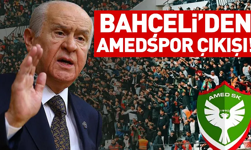 Bahçeli'den Amedspor tartışmasına yeni açıklama