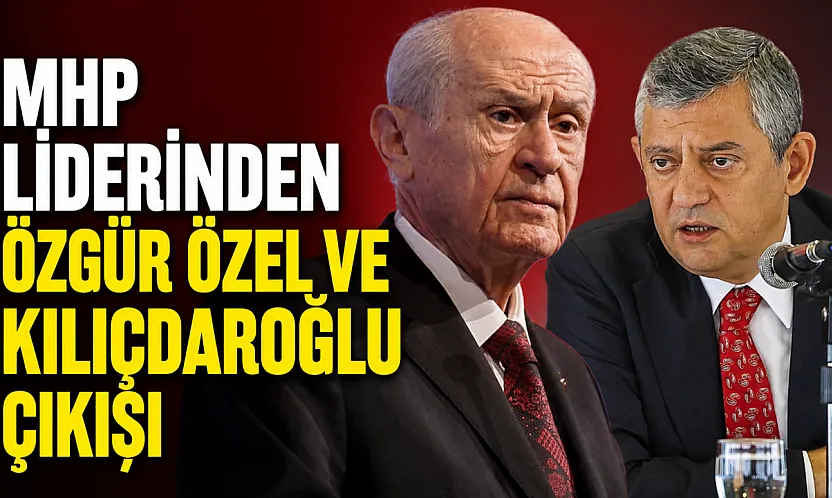 Bahçeli'den Muhalefete Sağduyu Çağrısı