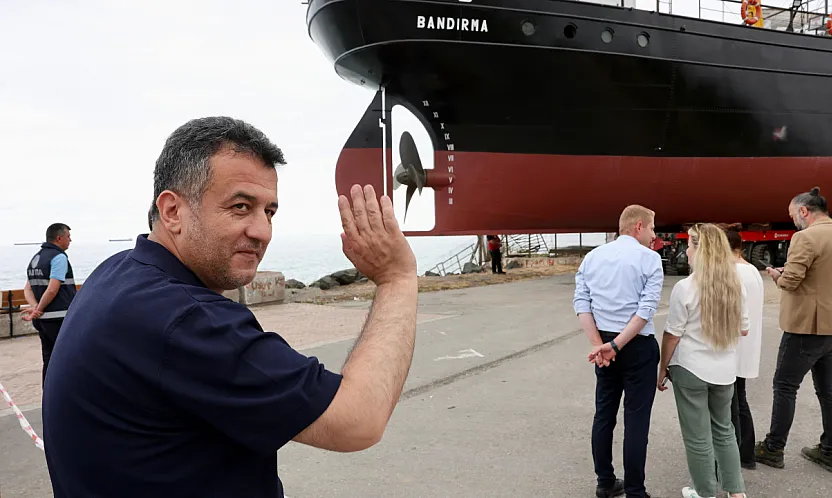 Bandırma Vapuru yarın taşınacak!