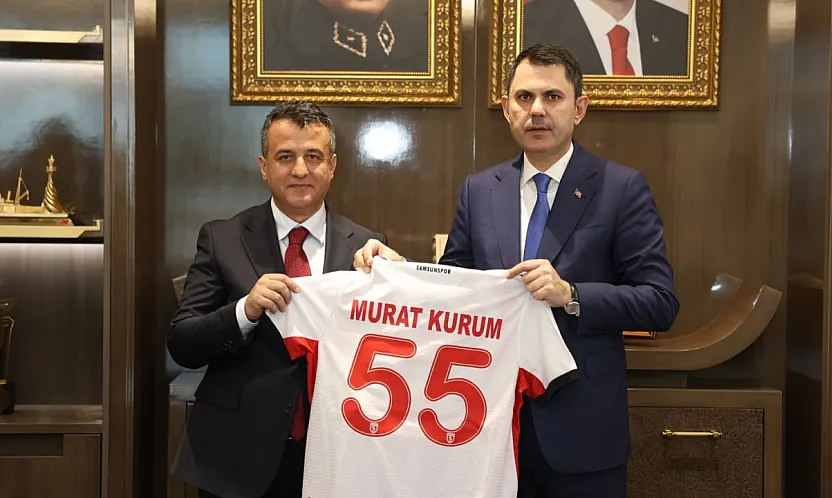 Başkan Doğan, Bakan Kurum'a Samsun projelerini anlattı