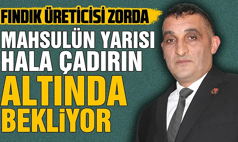 BBP Çarşamba İlçe Başkanı Akbulut, 'Fındık üreticisinin kredi borçları ertelenmeli'