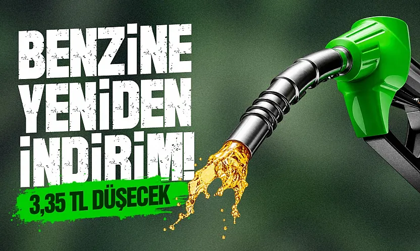 Benzine 3,35 lira indirim geliyor