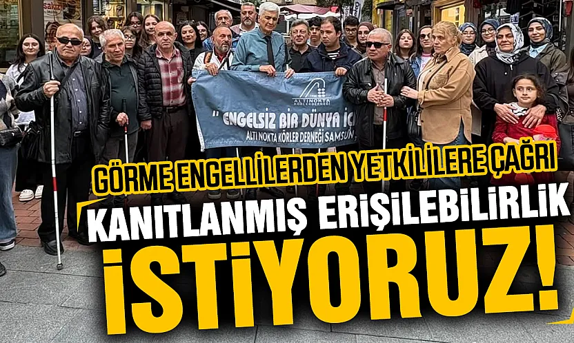Beyaz Baston Güvenlik Günü'nde erişilebilirlik çağrısı: 'Eve kapanmak istemiyoruz'