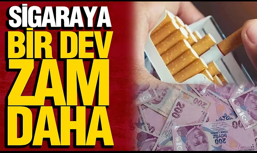 Bir Sigara grubuna daha zam geldi!