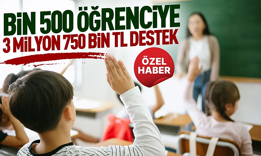 Çarşamba'da bin 500 Öğrenciye eğitim yardımı yapıldı