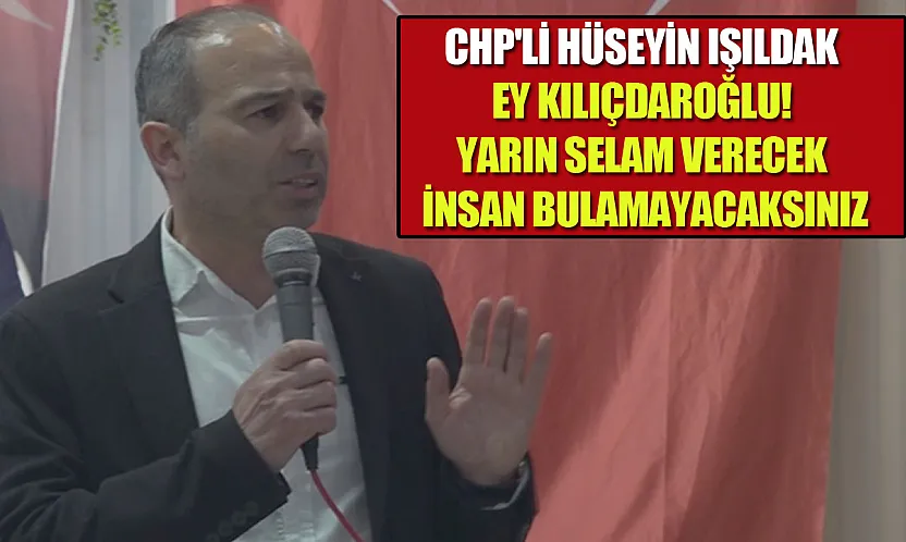 Çarşamba'da CHP Toplantısına Işıldak'ın Sözleri Damga Vurdu