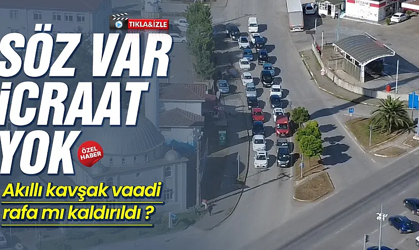 Çarşamba'da kavşak çilesi sürüyor