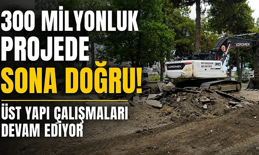 Çarşamba'da üstyapı çalışmaları sürüyor