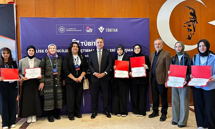 Çarşamba'dan TÜBİTAK bölge sergisinde gurur veren başarı