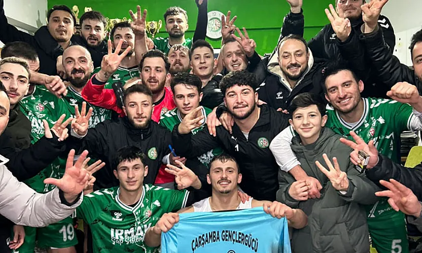 Çarşamba Gençlergücü'nden kritik galibiyet