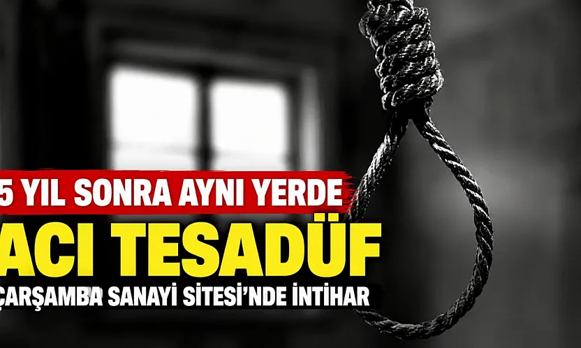 Çarşamba Sanayi Sitesi'nde acı olay: 25 yaşındaki genç hayatını kaybetti
