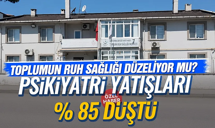 Çarşamba Toplum Ruh Sağlığı Merkezinde 11 yılda 15 Bin 840 muayene gerçekleştirildi
