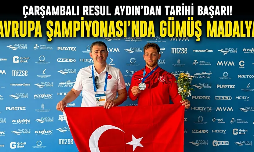 Çarşambalı Resul Aydın'dan tarihi başarı