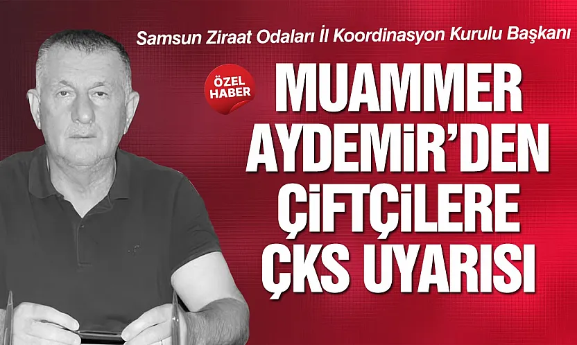 Çarşambalı üreticilere ÇKS hatırlatması: Son gün 31 Aralık