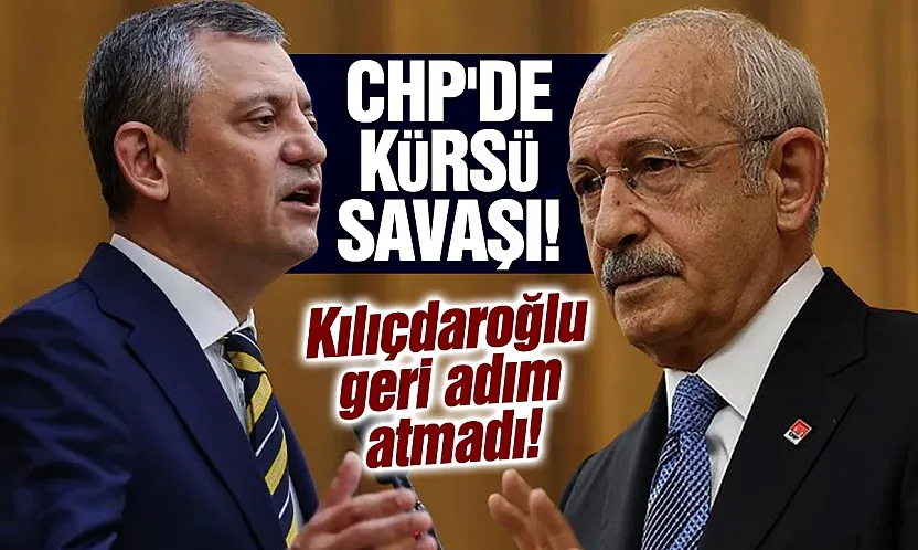 CHP'de Grup Toplantısı Krizi Büyüyor