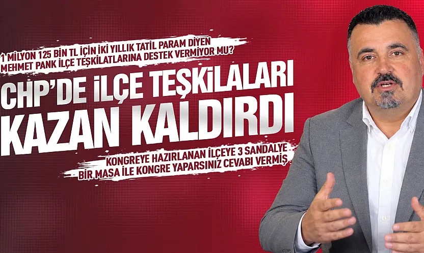 CHP'de şok istifa!