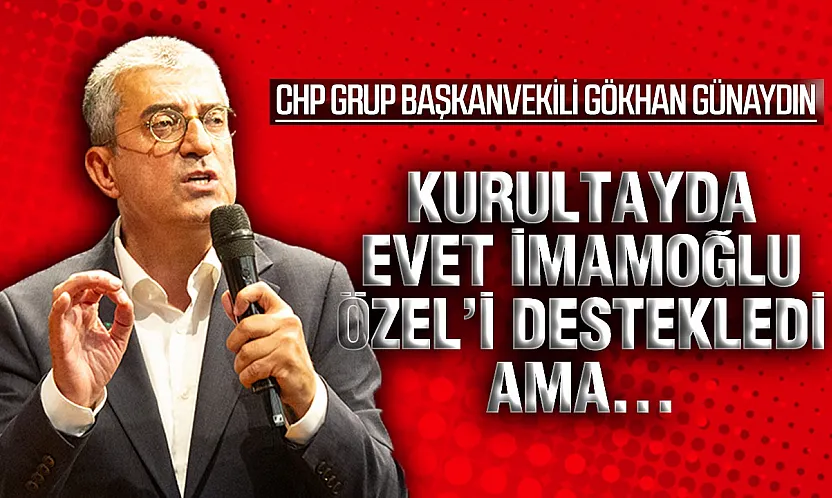 CHP Grup Başkanvekili Gökhan Günaydın Samsun'da konuştu