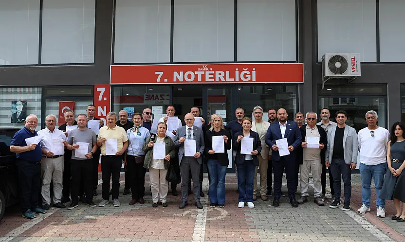 CHP Samsun'da delegelerden kurultay için ortak irade