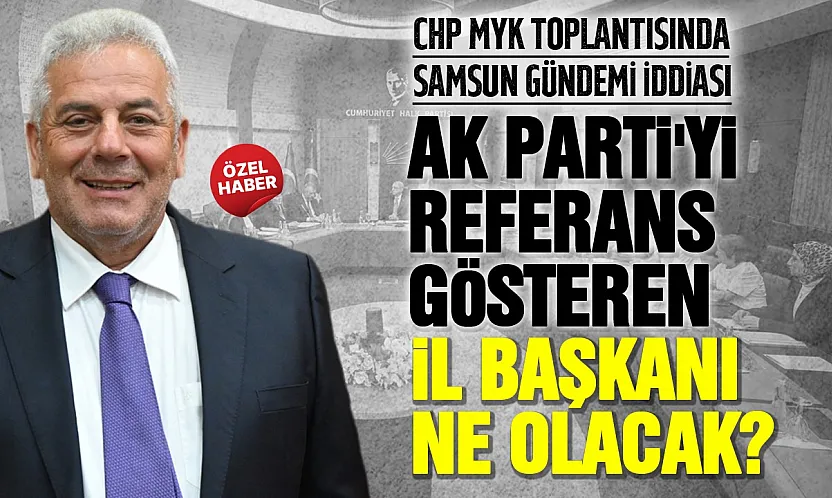 CHP Samsun'da yaşanan skandallar genel merkezin önünde
