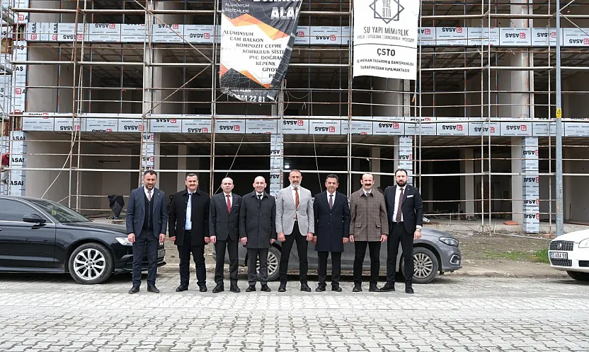 ÇTSO yeni hizmet binasında sona doğru