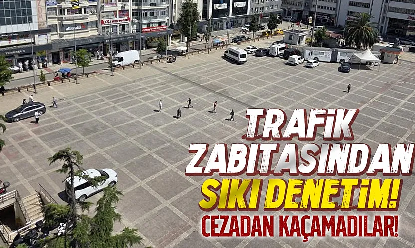 Cumhuriyet Meydanı'nda hatalı parka ceza