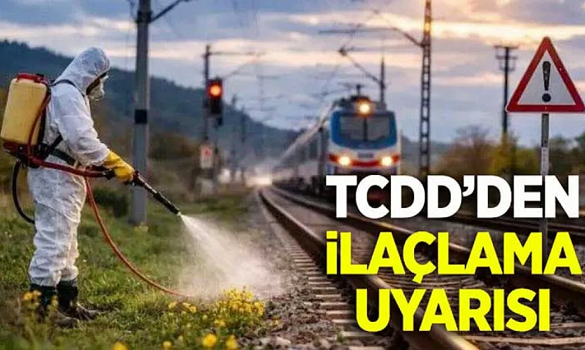 Demiryolu hattında ilaçlama uyarısı: Samsun güzergâhında 15 günlük dikkat çağrısı