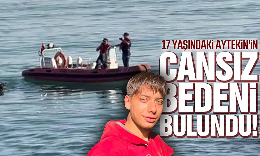 Denizde kaybolan çocuğun cansız bedeni bulundu