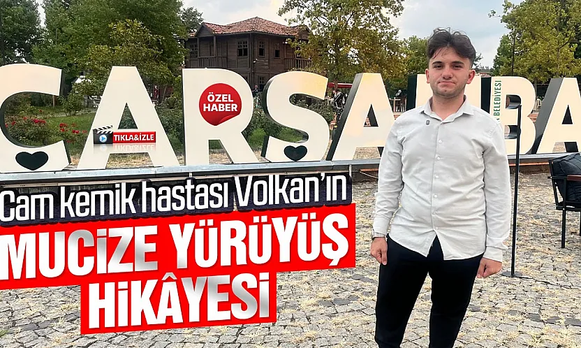 Doktorlar yürüyemez dedi, o pes etmedi: Şimdi Çarşamba'yı tanıtıyor