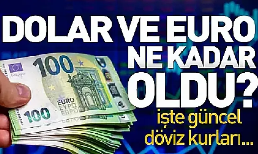 Döviz piyasasında son durum: Dolar ve Euro kaç TL oldu?