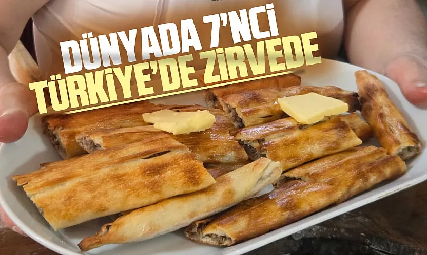 Dünyanın en iyi 7'nci lezzeti Samsun pidesi Türkiye'nin zirvesinde