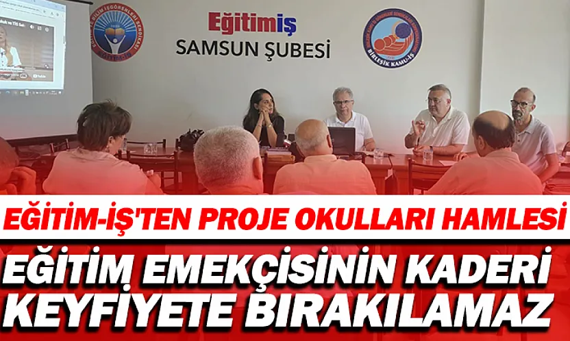 Eğitim İş proje okullarında dava sürecini başlatıyor